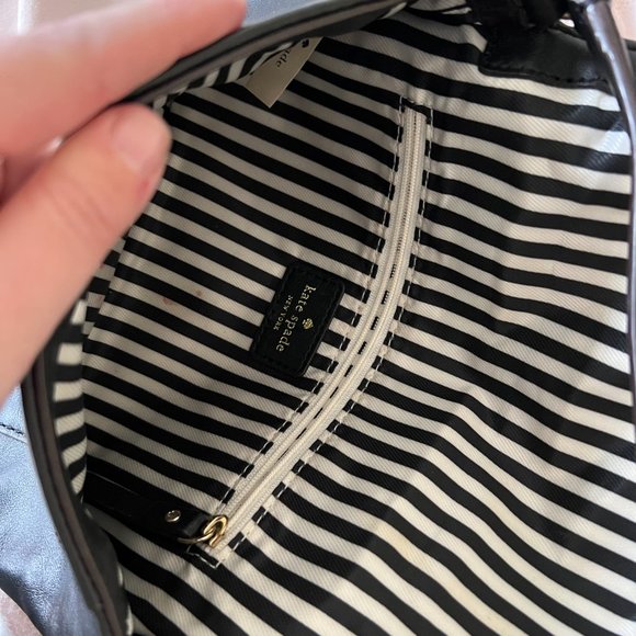 Kate Spade black Fremont Place Julian Leather Crossbody Bag purse *PLZ READ* - Picture 9 of 16